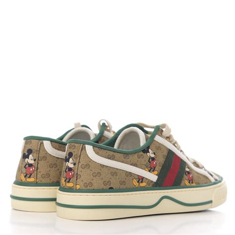 gucci x disney sneakers|mickey mouse gucci sneakers.